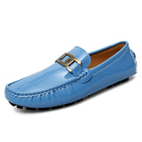 Designer Men's Loafers Driving Shoes Leather Shoes Slip on Moccasins Wedding Loafers Luxury MartLion Yue 5 