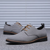 Men's Dress Shoes Oxford Leather Formal Leather Sneakers Flat Footwear Zapatos Hombre Mart Lion   