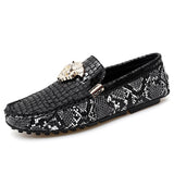 Wedding Men's Loafers Slip on Casual Shoes Breathable Driving Walking Office Moccasins Mart Lion 5-Black 5.5 