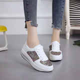 Women Sneakers Shoes High Top Bling Vulcanized Platform Causal Spring Mart Lion   