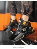 Winter High Shoes Trainers Men's Platform Outdoor Waterproof Sneakers High Top Sneakers Casual MartLion   