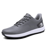 Golf Shoes Men's Breathable Golf Sneakers Light Weight Golfers Footwears Anti Slip Walking Sneakers MartLion Hui-5 40 