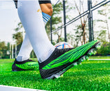 Soccer Shoes Society Breathable Sports Football Outdoor Non Slip Futsal Men's Children's Mart Lion   