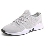 Damyuan Running Shoes Men's Sneakers Flying Woven Breathable Casual Jogging Sport Gym Trainers Mart Lion 7057gray 42 
