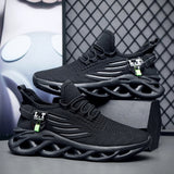 Ultralight Men's Free Running Shoes Cushioning Sneakers Summer Mesh Sock Sports Jogging Footwear Mart Lion   