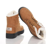 Women Boots Winter Ankle Winter Shoes Female Snow Mujer Warm Plush Mart Lion   