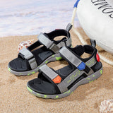 Summer Kids Sandals Breathable Boys Soft Children's Shoes Outdoor Beach Kids Lightweight Mart Lion   