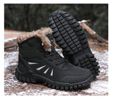 Winter Warm Non-slip Snow Boots Tactical Military Desert Combat Boots Waterproof Walking Shoes Cotton Men's MartLion   