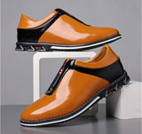 Men's Casual Leather Shoes Slip-on Driving Flats Outdoor Sports Mart Lion   