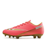 Football Boots Men's Soccer Shoes Indoor Breathable Turf Low Top Anti Slip 4 Colors Mart Lion Pink cd Eur 35 
