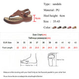 Fringe Wedges Sandals Women Clip Toe Back Strap Platform Summer Light Beach Shoes MartLion   