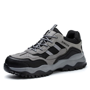 Lightweight Insulation 6KV Work Safety Shoes Men's Women Anti-Smashing Indestructible Breathable Work Sneakers Boots MartLion GRAY 40 