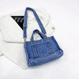 Four seasons universal casual trend all-in-one denim bag MartLion   