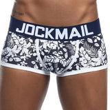 Underwear Men's Lovely Cartoon Print Boxers Homme Underpants Soft Breathable Panties MartLion 447navy XXL 