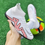 Society Soccer Cleats Soccer Shoes Men's Training Sport Footwear Professional Field Boot Fg Tf Soccer Mart Lion   