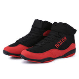 Boxing Shoes Men's High Ankle Boxing Sneakers Wrestling Anti Slip Sneakers MartLion   