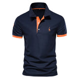 Summer Men's Polo Shirt Casual Short Sleeve Golf Shirts Homme Clothing T shirt for Men MartLion   