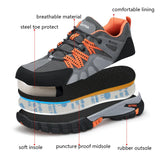 Insulation Safety Shoes Men's Construction Non-slip Working Boots Indestructible Puncture Proof Sneakers MartLion   
