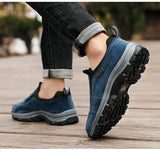 Men's Casual Shoes Cover Foot Outdoor Thick Sole Non-Slip Sports Sneakers Running Walking MartLion   