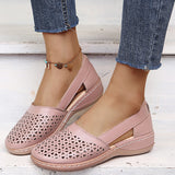 Women's Sandals Summer Round Toe Retro Button Comfy Mary Jane Mart Lion   