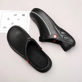 Men's Women Anti-Skid Chef Shoes Clogs Garden Nurse Medical Rubber Sandals Kitchen Working Cooking MartLion   