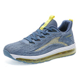 Running Shoes Men's Breathable Running Wears Light Weight Athletic Footwears Comfortable Walking Sneakers MartLion Lan 38 
