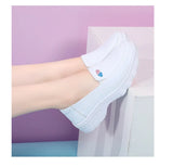 shoes for women in autumn and winter breathable soft soles anti slip thick medical work foreign trade MartLion   