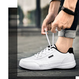 Leather Men's Shoes Breathable Sneakers Casual Walking Leisure Lightweight Tenis Masculino Zapatillas Hombre Mart Lion   