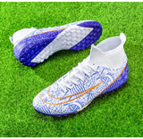Football Boots Kids Grass Training Soccer Shoes Anti-Slip FG/TF Zapatos De Futbol Sneakers MartLion   