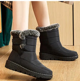 Snow Women Boots Soft Women's Boots Platform Ladies Shoes Fur Keep Warm Boots Ladies MartLion   