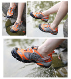 Men's Sneakers Breathable Widing Hiking Shoes Women Outdoor Hiking Sandals Trekking Trail Water Sandals Mart Lion   