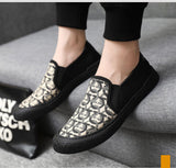 Shoes Men's Canvas Casual Spring Summer Breathable Trend Loafers Youth Street Cool Slip-on Flats Mart Lion   