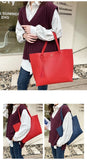 Women Single Shoulder Bag Casual Large Capacity Pu Lychee Pattern Tassel Outdoor Simple Tote MartLion   