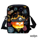 Fruits Children Shoulder Bags Cartoon School Bags for Boy Girls Capacity Kids Crossbody MartLion color7 CHINA 