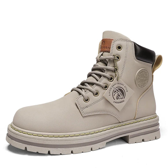 Walking Boots for Men Outdoor Boots Men's Ankle Boots Winter High Top Casual Shoes Classic Design MartLion