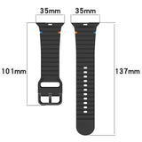 Watch 10 46mm 42mm Silicone Strap Colorful Sport Wristband10 9 8 7 6 45mm 42/44/40mm 38mm Watchband MartLion   