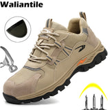 Men's Safety Shoes Sneakers For Industrial Working Steel Toe Anti-smashing Work Boots Non-slip Indestructible MartLion   