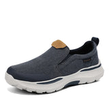 Men's Shoes Anti Slip Versatile Casual Classic Sports Canvas Breathable Casual Walking MartLion Blue 39 