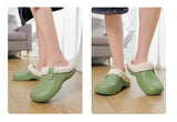 Fujeak Oversized Unisex Cotton Shoes Lightweight Home Casual Shoes Trend Men's Shoes Non-slip Waterproof Warm Slippers MartLion   
