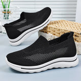 Spring Women's Shoes Casual Fabric Mesh Breathable Lightweight Soft Sole Durable MartLion   