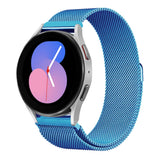 20mm 22mm Strap for Samsung Galaxy watch 4/5/6/5Pro 44mm/40mm/Active 2 Magnetic loop Bracelet Galaxy Watch 4/6 classic 46mm 42mm MartLion Sky blue 20MM Watchband CHINA
