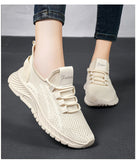  Women Mesh Shoes Spring Summer Autumn Breathable Casual Sneakers Designer Zapatillas De Mujer Mart Lion - Mart Lion