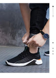 Shoes Men's Casual Breathable Sport Sneakers Slip On Walking Shoes Lightweight Tennis MartLion   