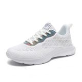 Mesh Shoes Women Breathable Vulcanized Shoes Non-slip Running Trendy Casual Sneakers MartLion WHITE 35 