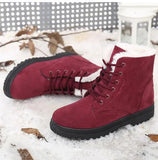 Women Boots Snow Plush Women Shoes Platform Boots For Women Keep Warm Women's MartLion   