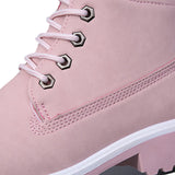 Autumn Early Winter Shoes Women Snow Boots Ladies Ankle Boots Hard Outsole Black Pink MartLion   