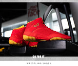 Men's Women's Breathable Wrestling Shoes Luxury Wrestling Comfortable Boxing Sneakers Anti Slip Flighting MartLion   
