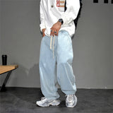 Streetwear Light Blue Baggy Jeans Man Pants Vintage Denim Trousers MartLion   