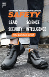  Standard High Top Safety Shoes Men's Anti-smashing Anti-piercing Work Boots Wear Resistant Indestructible MartLion - Mart Lion