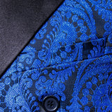 Men's Luxury Blazer Party Wedding Dress Jacket Suit Gold Thread Slim Dress Suit Barry Wang Mart Lion   